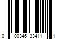 Barcode Image for UPC code 000346334111