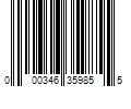 Barcode Image for UPC code 000346359855