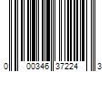 Barcode Image for UPC code 000346372243