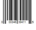 Barcode Image for UPC code 000346394115