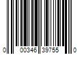 Barcode Image for UPC code 000346397550