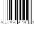 Barcode Image for UPC code 000346407389