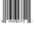 Barcode Image for UPC code 000346437201