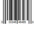 Barcode Image for UPC code 000346464658