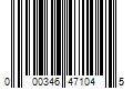 Barcode Image for UPC code 000346471045