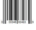 Barcode Image for UPC code 000346634839