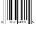 Barcode Image for UPC code 000346643695