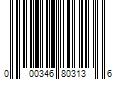 Barcode Image for UPC code 000346803136