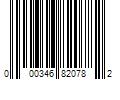 Barcode Image for UPC code 000346820782