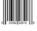 Barcode Image for UPC code 000352285186