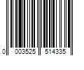 Barcode Image for UPC code 00035255143370