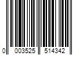 Barcode Image for UPC code 00035255143493