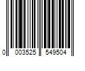 Barcode Image for UPC code 00035255495097