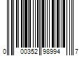 Barcode Image for UPC code 000352989947