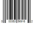 Barcode Image for UPC code 000353569162