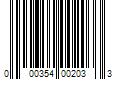 Barcode Image for UPC code 000354002033