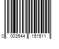 Barcode Image for UPC code 00035441515134