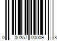 Barcode Image for UPC code 000357000098