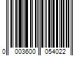 Barcode Image for UPC code 00036000540208