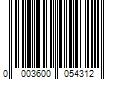 Barcode Image for UPC code 00036000543162