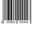 Barcode Image for UPC code 00036200004401