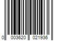 Barcode Image for UPC code 00036200219317