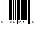 Barcode Image for UPC code 000363041115