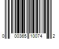 Barcode Image for UPC code 000365100742