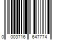 Barcode Image for UPC code 00037166477728