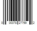 Barcode Image for UPC code 000378277592