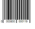 Barcode Image for UPC code 00038000001109