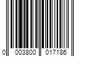 Barcode Image for UPC code 0003800017186