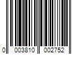 Barcode Image for UPC code 00038100027535