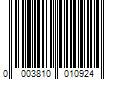 Barcode Image for UPC code 00038100109248