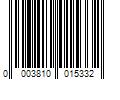 Barcode Image for UPC code 00038100153357