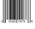 Barcode Image for UPC code 000383100786