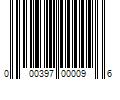 Barcode Image for UPC code 000397000096