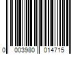 Barcode Image for UPC code 00039800147103