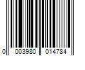 Barcode Image for UPC code 00039800147837