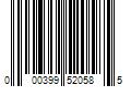 Barcode Image for UPC code 000399520585