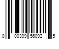 Barcode Image for UPC code 000399560925