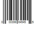 Barcode Image for UPC code 000399645455