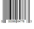 Barcode Image for UPC code 000399647763