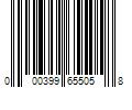 Barcode Image for UPC code 000399655058