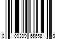 Barcode Image for UPC code 000399666580