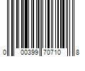 Barcode Image for UPC code 000399707108