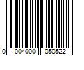 Barcode Image for UPC code 00040000505273