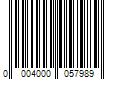 Barcode Image for UPC code 00040000579830