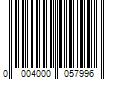 Barcode Image for UPC code 00040000579946