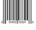 Barcode Image for UPC code 000402033248